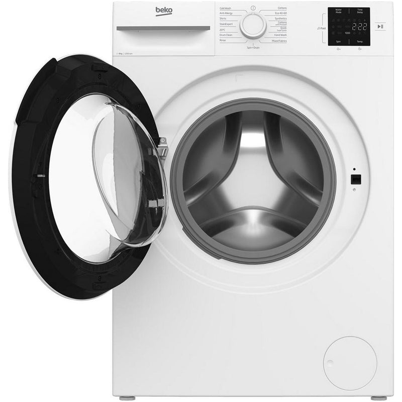 Beko BMN3WT3821W 8kg 1200 Spin Washing Machine White – image 3 of 8
