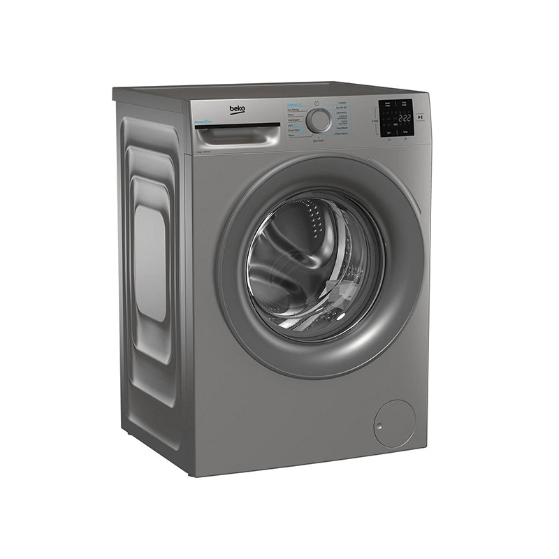 Beko BMN3WT3841S 8kg 1400 Spin Washing Machine Silver – image 5 of 5