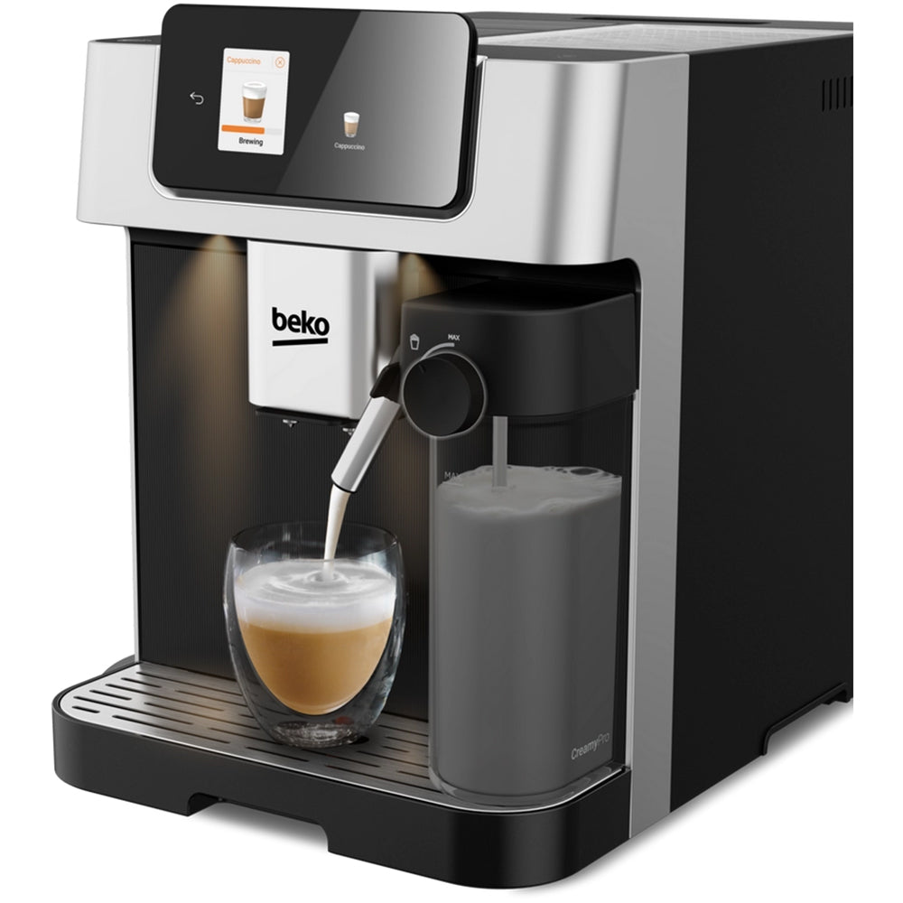 Beko CEG7348X Caffe Experto Bean to Cup Fully Automatic Espresso Machine Silver – image 3 of 4