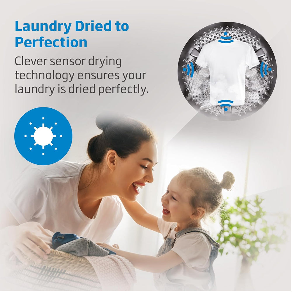 Beko DTLCE80051W 8kg Condenser Tumble Dryer with Sensor Programmes White – image 6 of 8