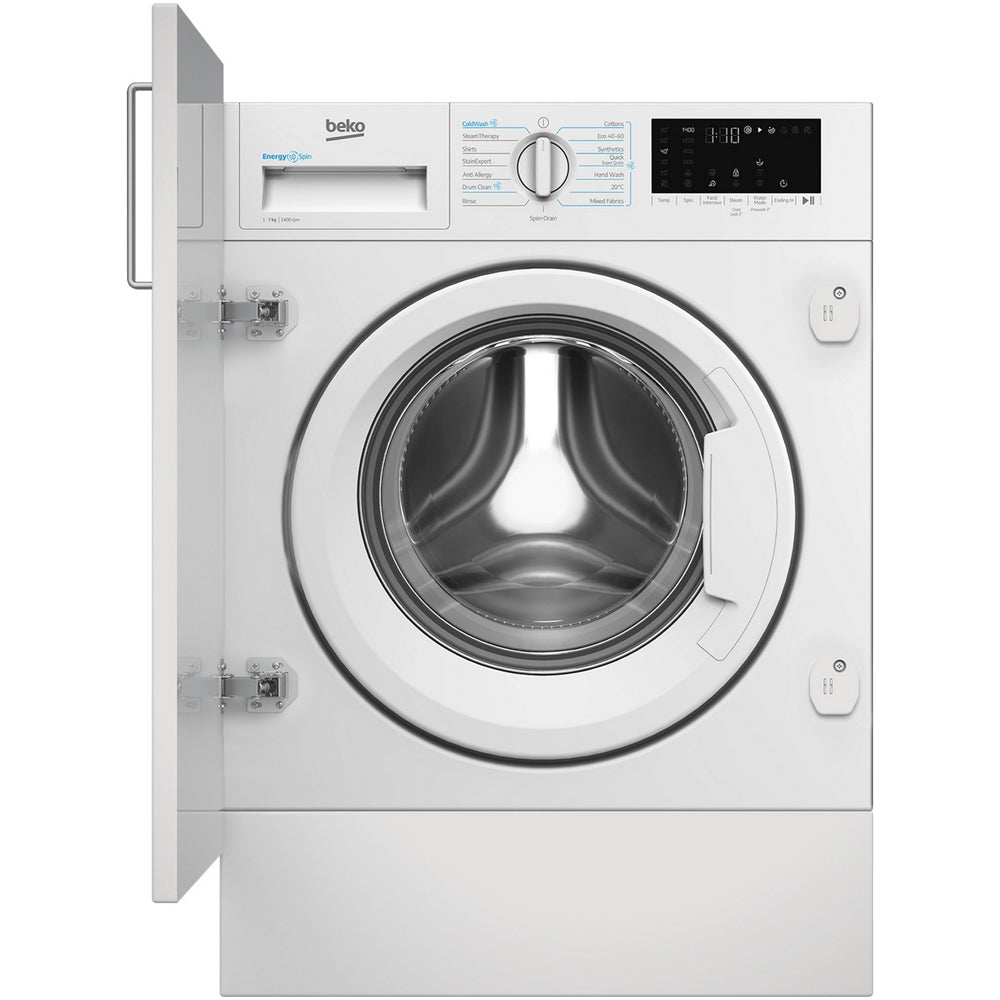 Beko WTIK741511 7kg 1400 Spin Integrated Washing Machine – image 4 of 5