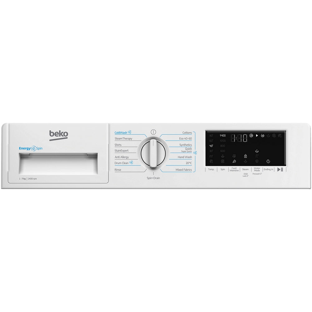 Beko WTIK741511 7kg 1400 Spin Integrated Washing Machine – image 3 of 5