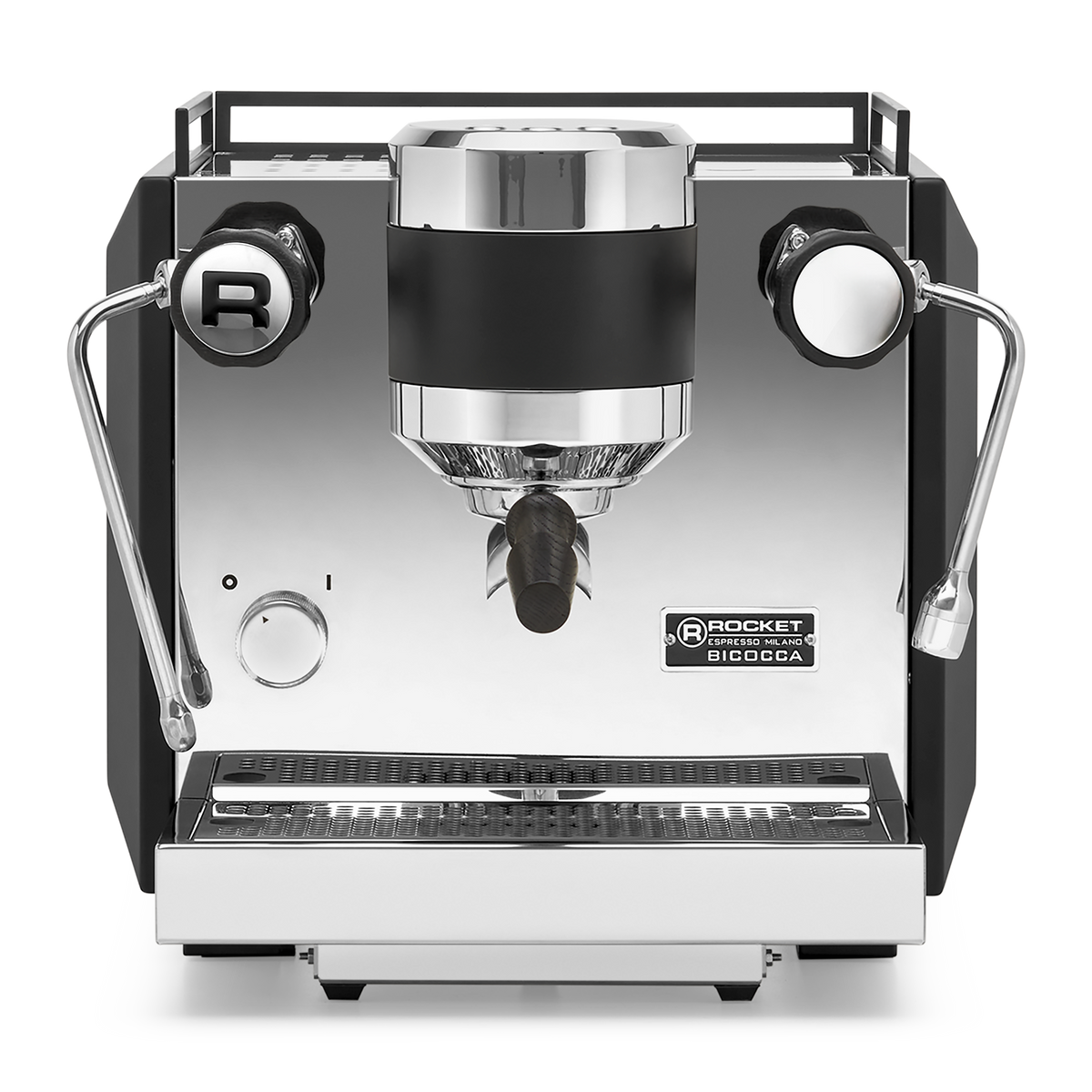 Rocket Espresso Bicocca Espresso Machine – Black / Blackened Oak