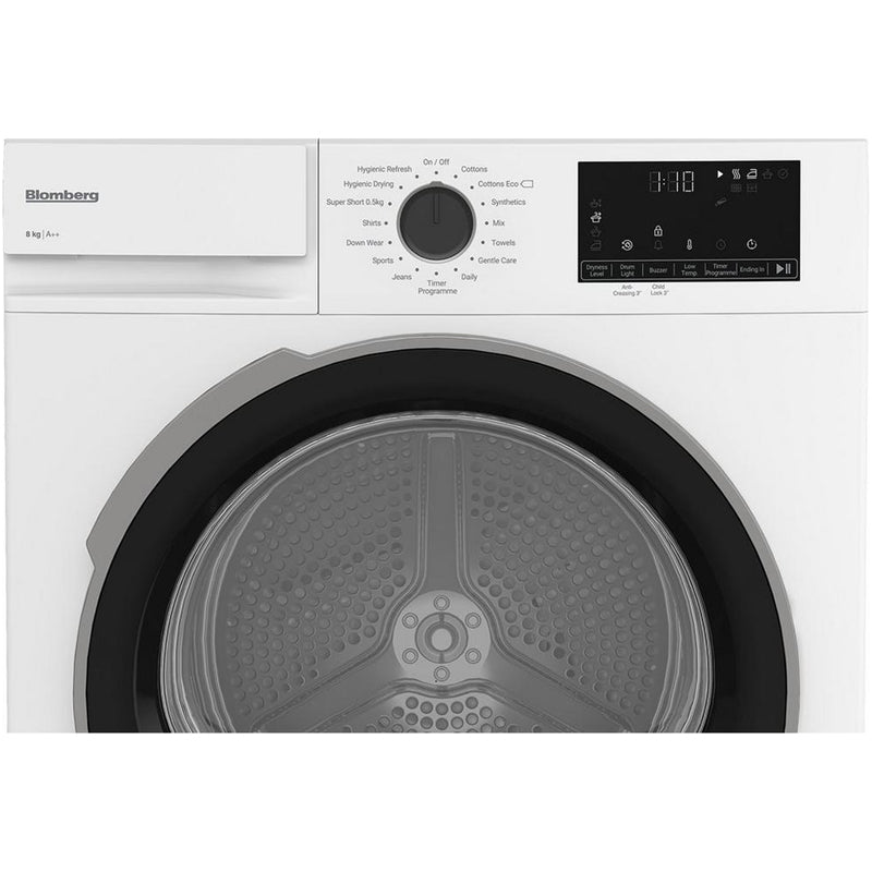 Blomberg LTA18320W 8kg Heat Pump Tumble Dryer White – image 4 of 6