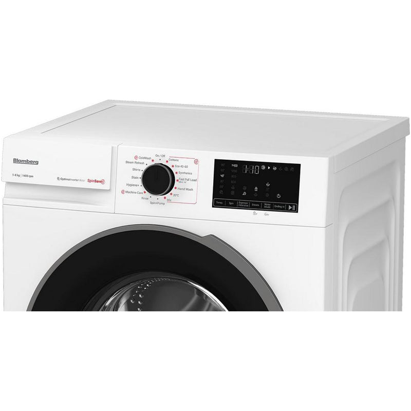 Blomberg LWA18461W 8kg 1400 Spin Washing Machine - White – image 5 of 9