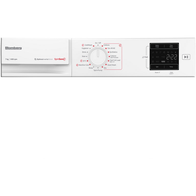 Blomberg LWA27461W 7kg 1400 Spin Washing Machine White – image 8 of 9