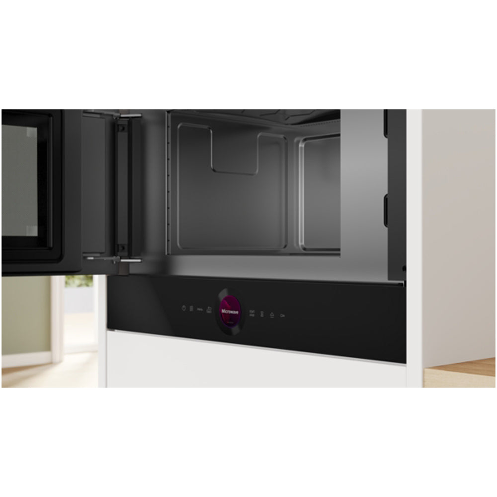 Bosch BFL7221B1B Series 8 Built In Microwave Oven Black – image 2 of 7