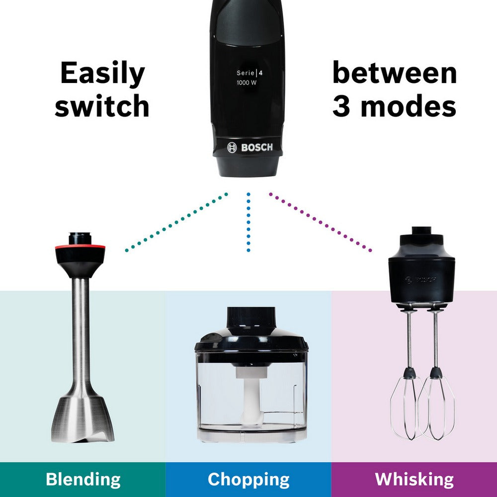 Bosch MSM4B624GB Series 4 3-in-1 Hand Blender Anthracite – image 2 of 9