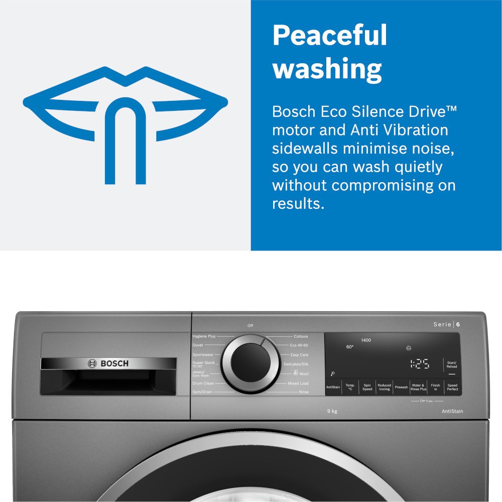 Bosch WGB256A1GB Series 8 i-DOS WiFi enabled 10 kg 1400 Spin Washing Machine White – image 14 of 17