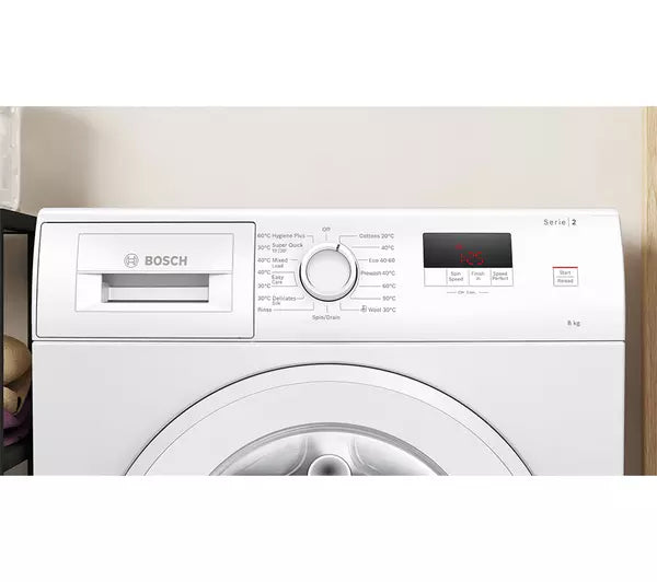 Bosch WGE03408GB Series 2 8kg 1400 Spin Washing Machine White – image 2 of 13