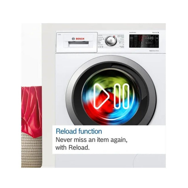 Bosch WIW28302GB Series 6 Integrated 8kg 1400 Spin Washing Machine White – image 2 of 10