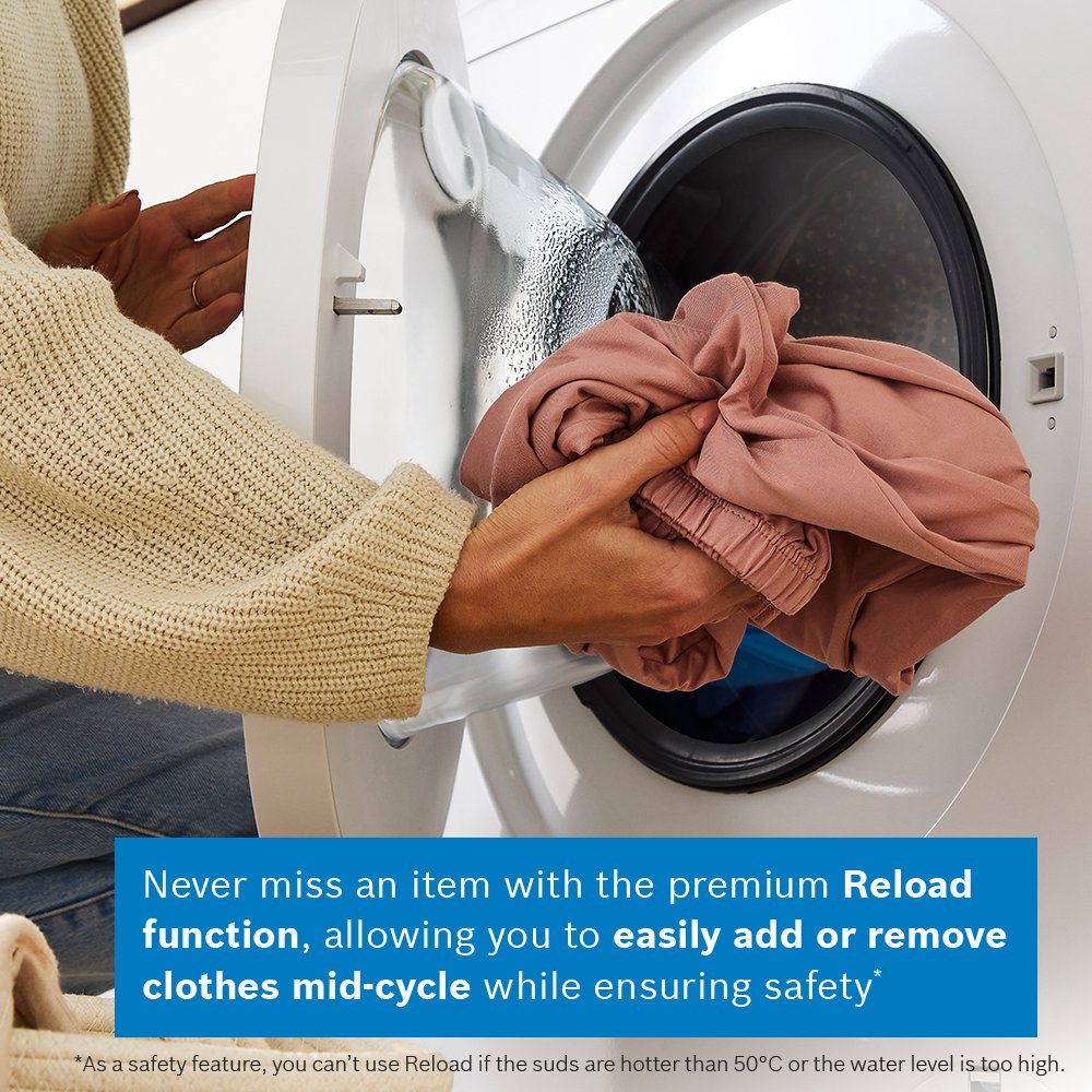 Bosch WNA144V9GB Series 4 Freestanding Washer Dryer 9+5kg 1400 Spin White – image 10 of 14