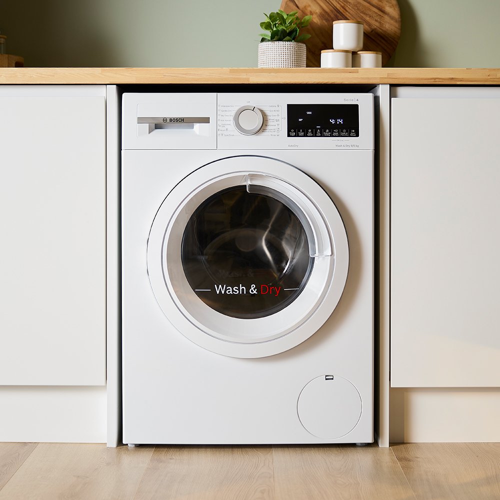 Bosch WNA144V9GB Series 4 Freestanding Washer Dryer 9+5kg 1400 Spin White – image 11 of 14