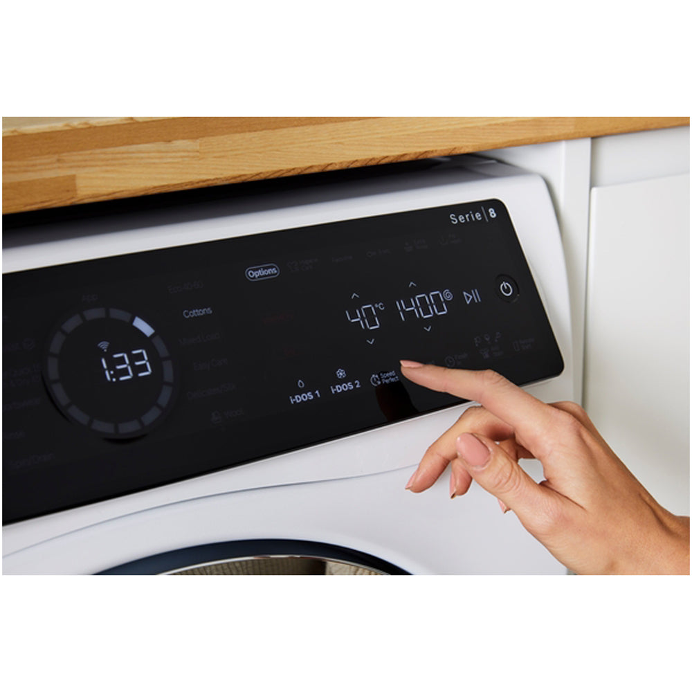 Bosch WNC25410GB Series 8 10.5+6kg Washer Dryer with 1400 Spin White - D Rated – image 22 of 25