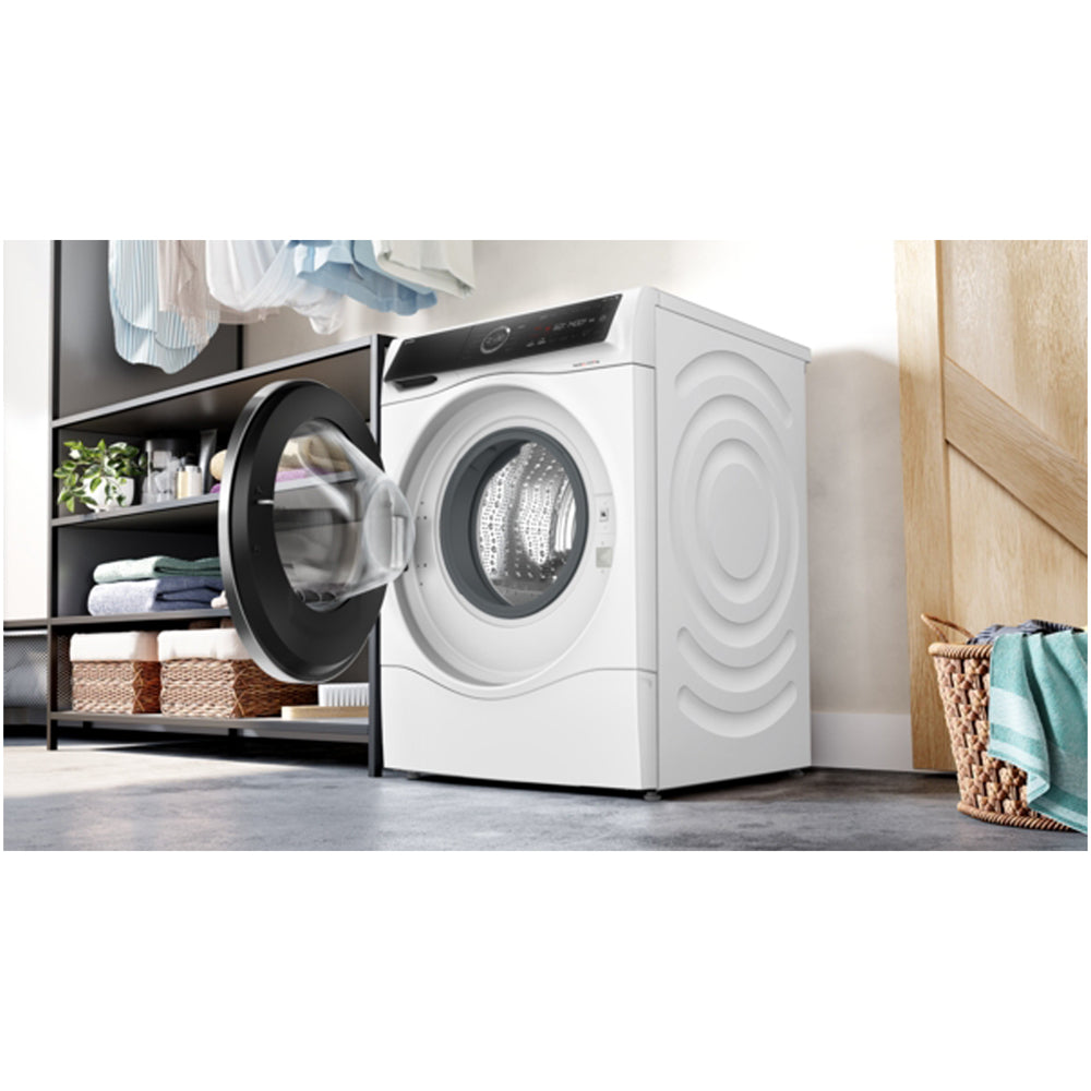 Bosch WNC25410GB Series 8 10.5+6kg Washer Dryer with 1400 Spin White - D Rated – image 6 of 25