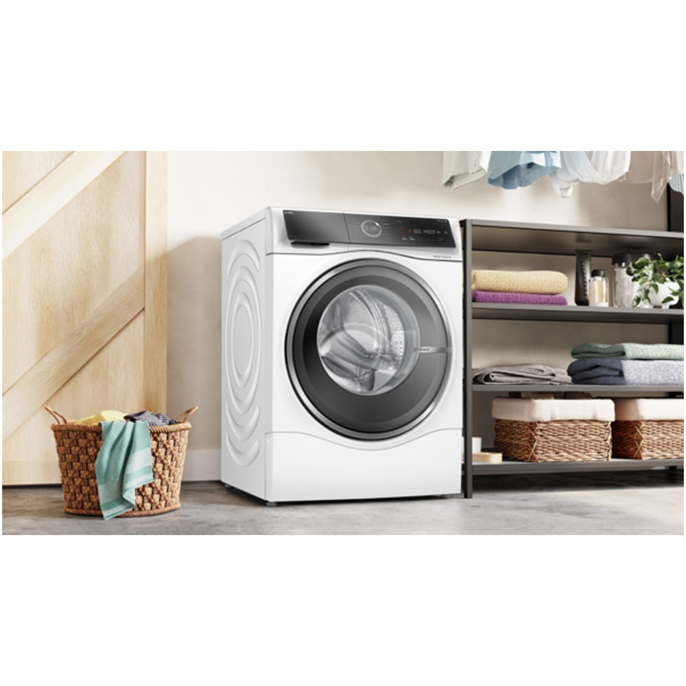 Bosch WNC25410GB Series 8 10.5+6kg Washer Dryer with 1400 Spin White - D Rated – image 7 of 25