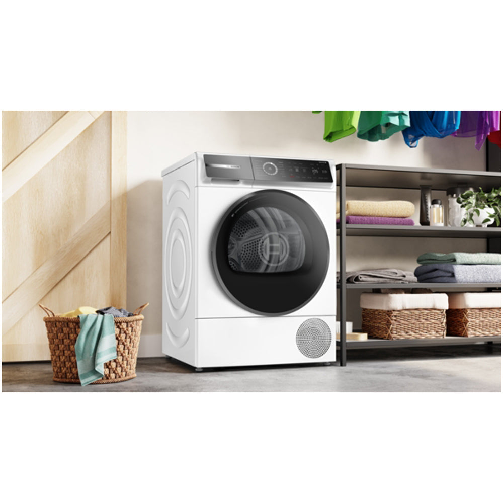 Bosch WQB246C9GB Series 8 9kg Heat Pump Tumble Dryer White - A+++ Rated – image 4 of 11