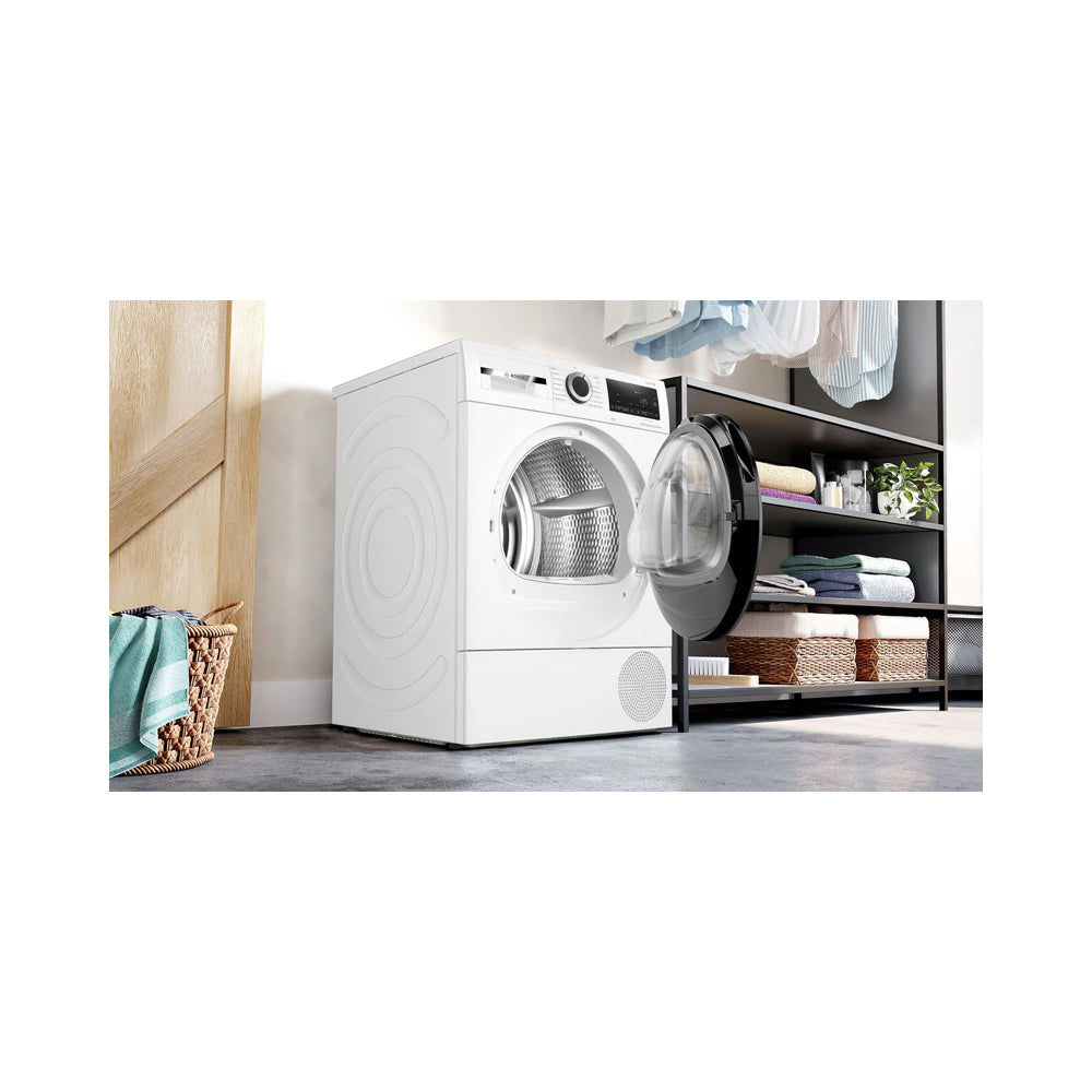 Bosch WQG24502GB Series 6 9kg Heat Pump Tumble Dryer White - A+++ Rated – image 3 of 8
