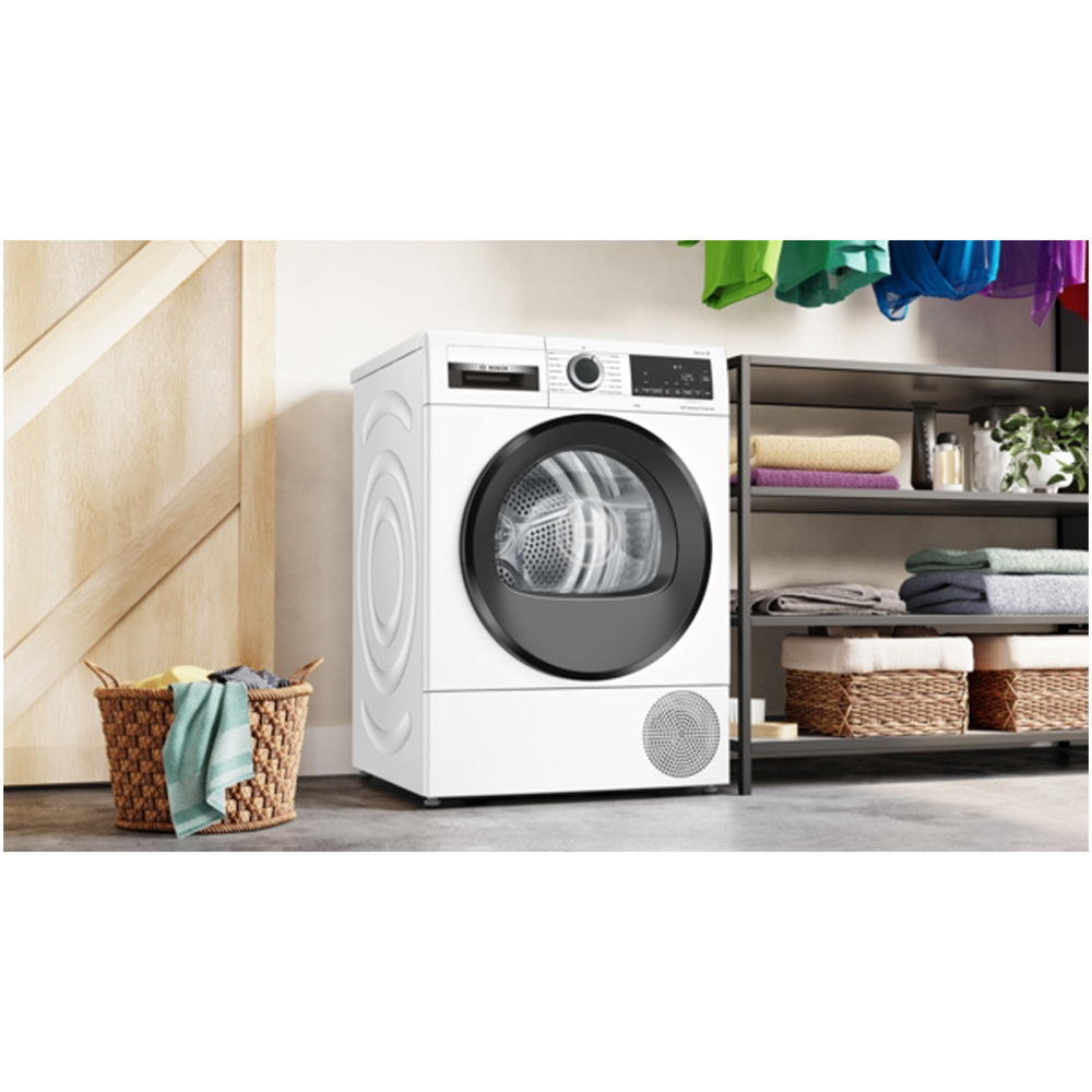 Bosch WQG245A0GB Series 6 9kg Heat Pump Tumble Dryer White - A+++ Rated – image 4 of 9