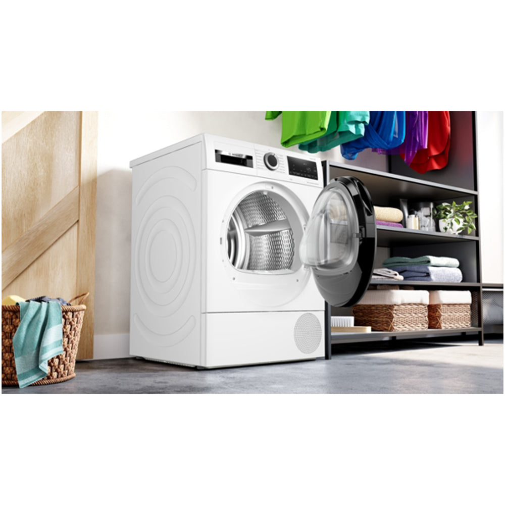 Bosch WQG245A0GB Series 6 9kg Heat Pump Tumble Dryer White - A+++ Rated – image 3 of 9