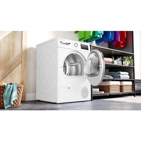 Bosch WTH85223GB Series 4 8kg Heat Pump Tumble Dryer White – image 3 of 6