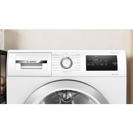 Bosch WTH85223GB Series 4 8kg Heat Pump Tumble Dryer White – image 4 of 6
