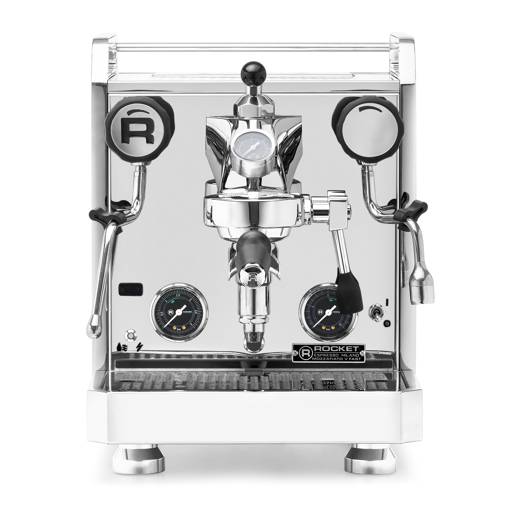 Rocket Espresso Mozzafiato FAST V Espresso Machine – Stainless Steel / No Accents / Flow Control