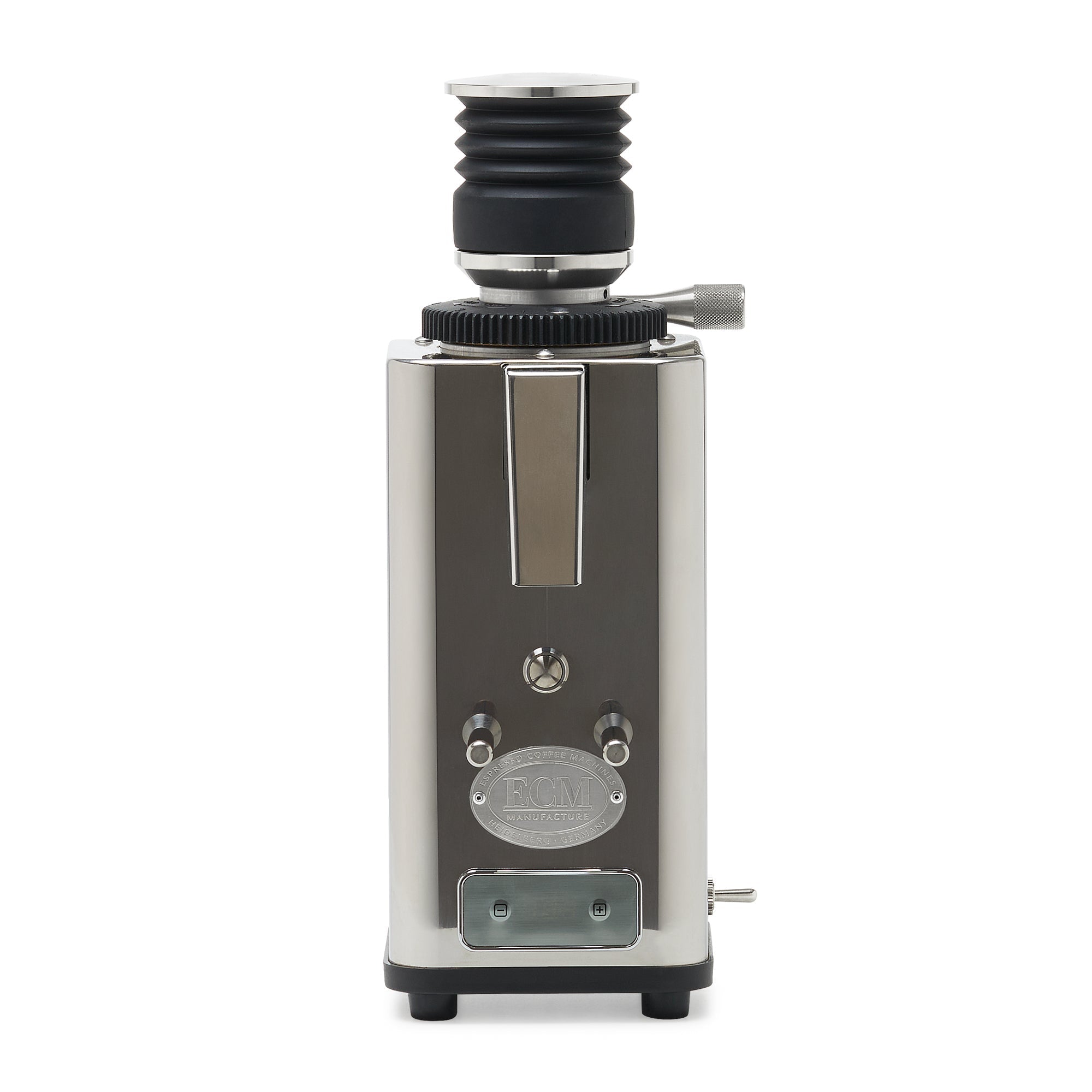 ECM S-Automatik 64 Espresso Grinder – Stainless Steel / Bellows / No Accents