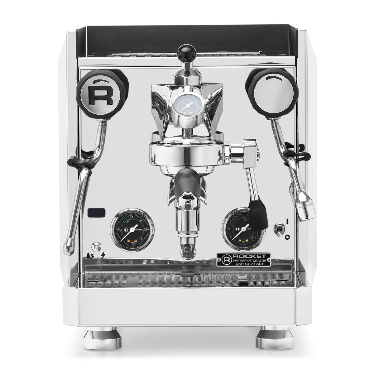 Rocket Espresso Giotto FAST V Espresso Machine – Stainless Steel / No Accents / Flow Control