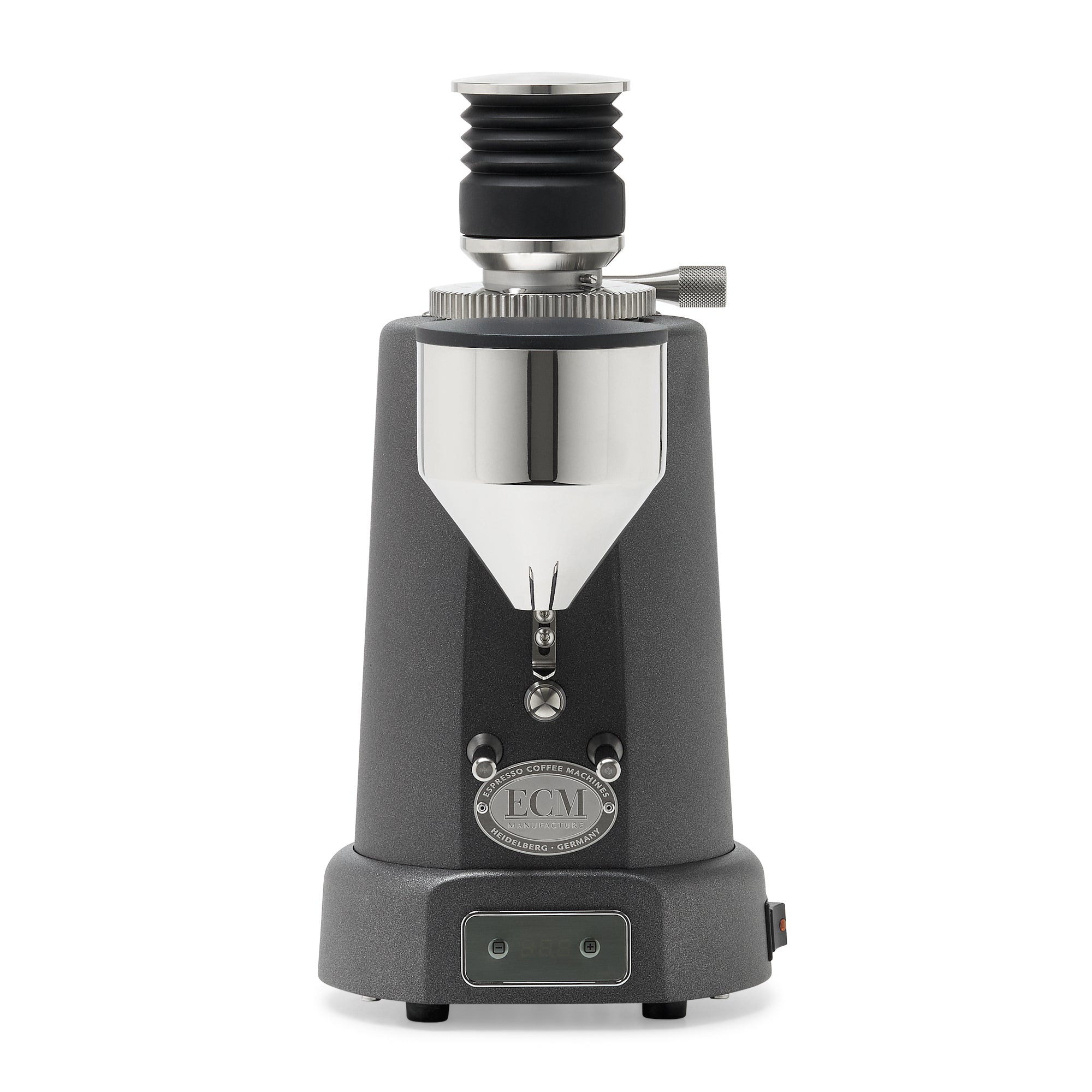 ECM V-Titan 64 Espresso Grinder – Anthracite / Bellows / No Accents