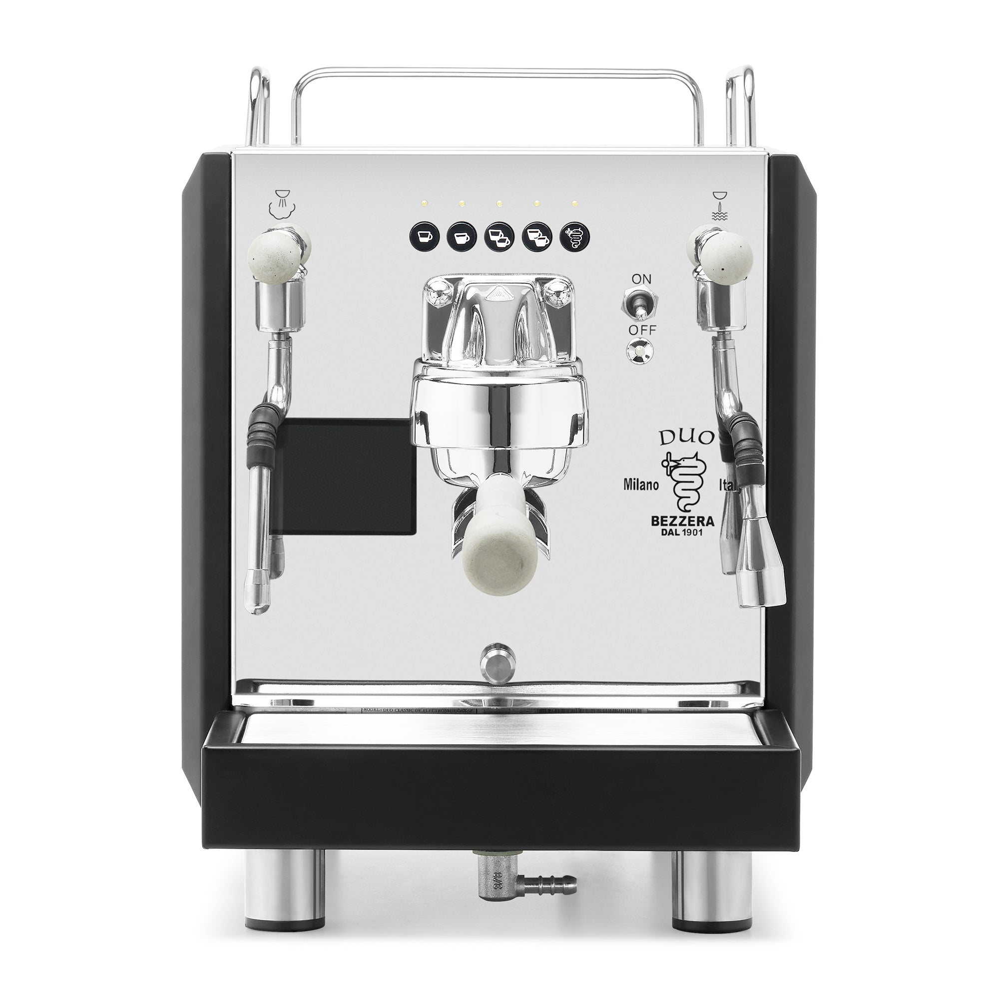 Bezzera DUO DE Espresso Machine – Black / Concrete