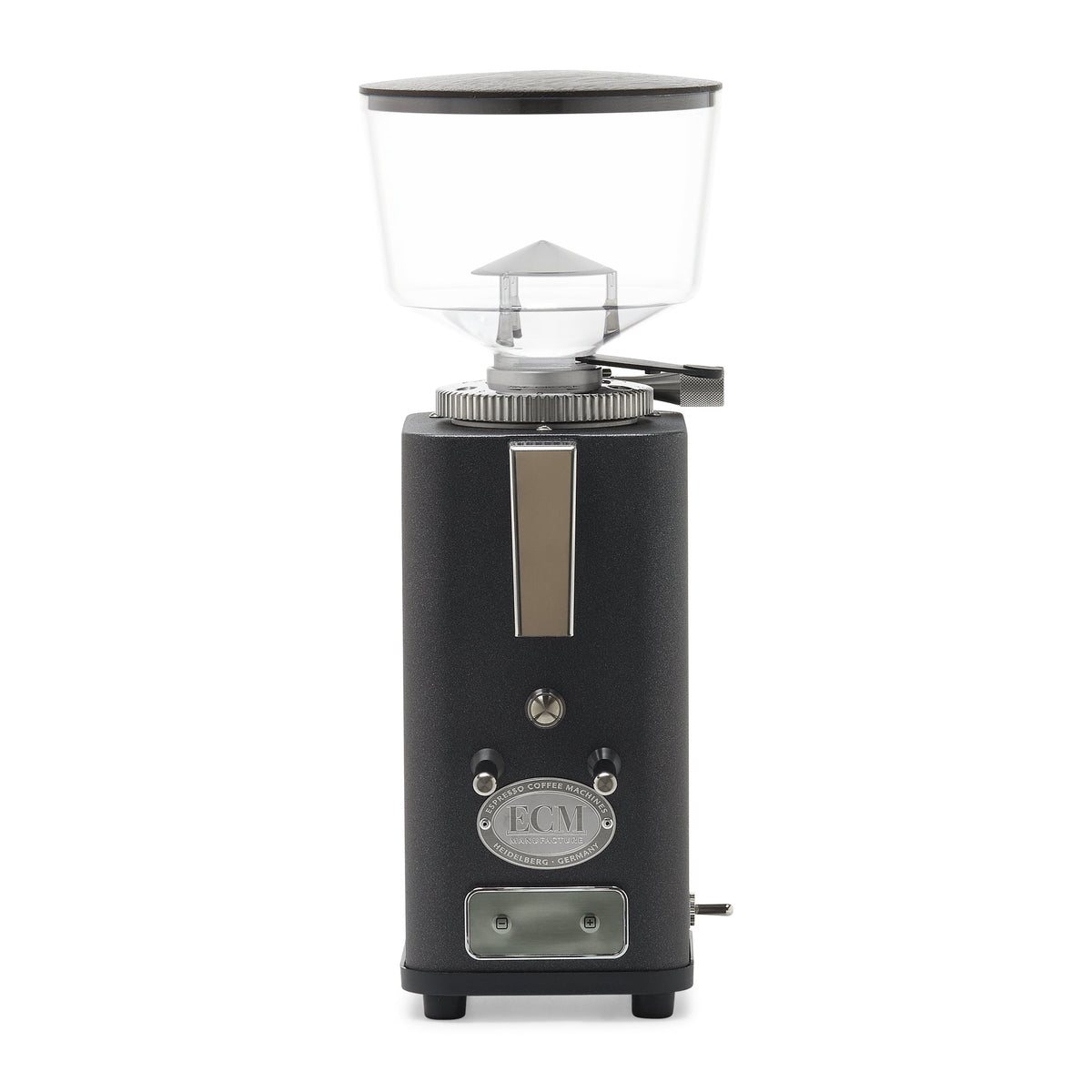 ECM S-Automatik 64 Espresso Grinder – Anthracite / Original / Blackened Oak