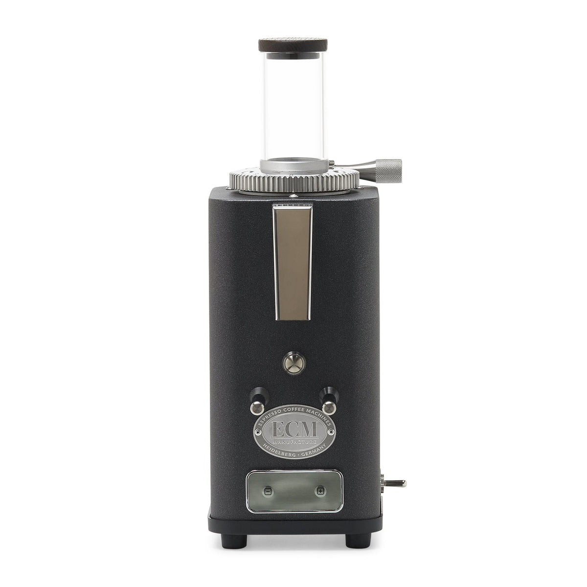 ECM S-Automatik 64 Espresso Grinder – Anthracite / Day Hopper / Blackened Oak