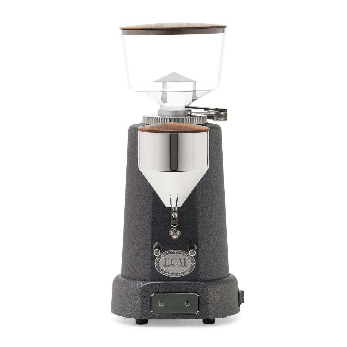 ECM V-Titan 64 Espresso Grinder – Anthracite / Original / Walnut