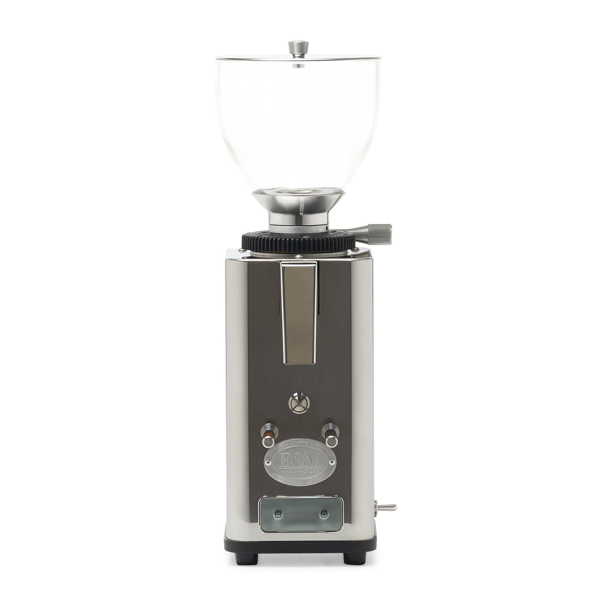 ECM S-Automatik 64 Espresso Grinder – Stainless Steel / Glass / Stainless Steel