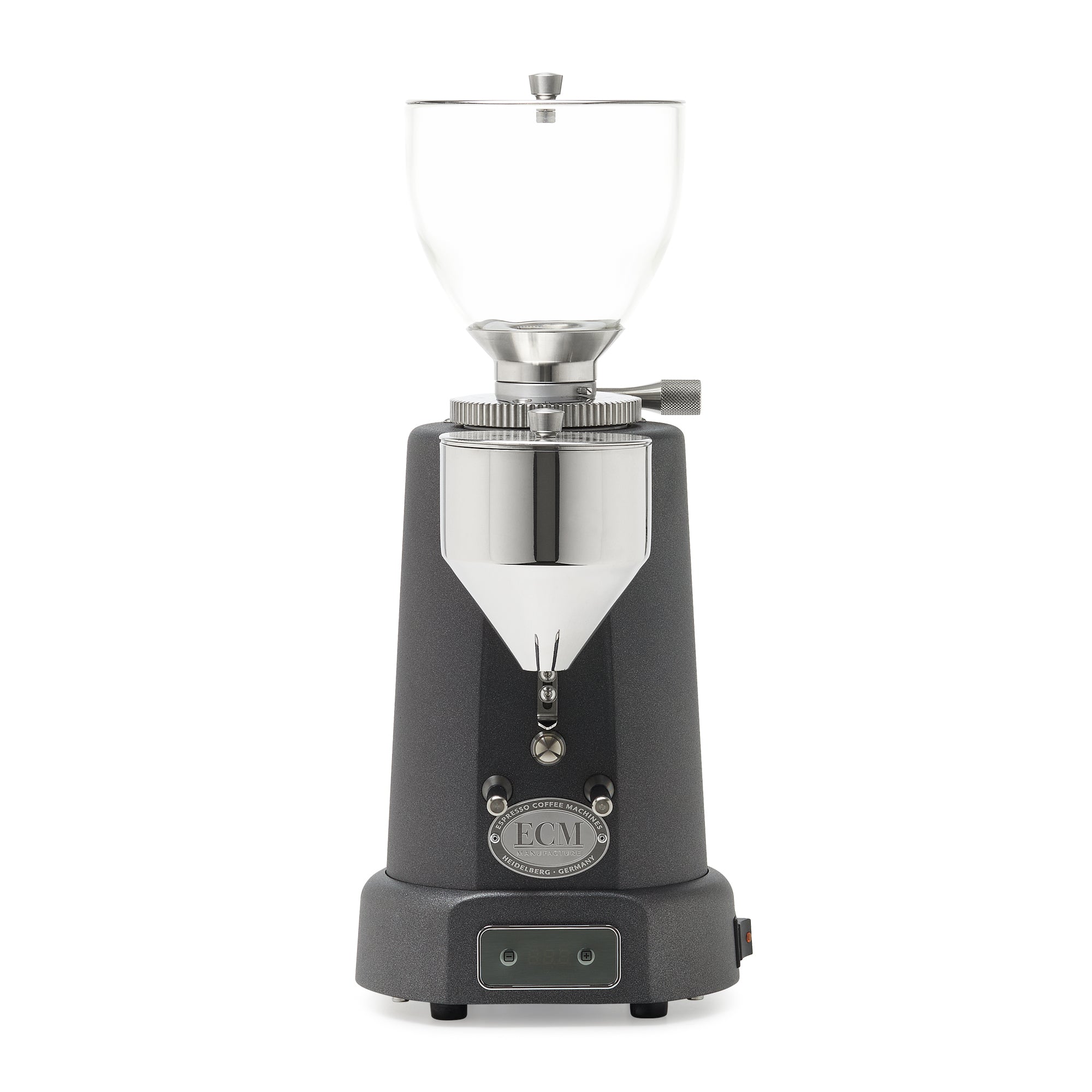ECM V-Titan 64 Espresso Grinder – Anthracite / Glass / Stainless Steel
