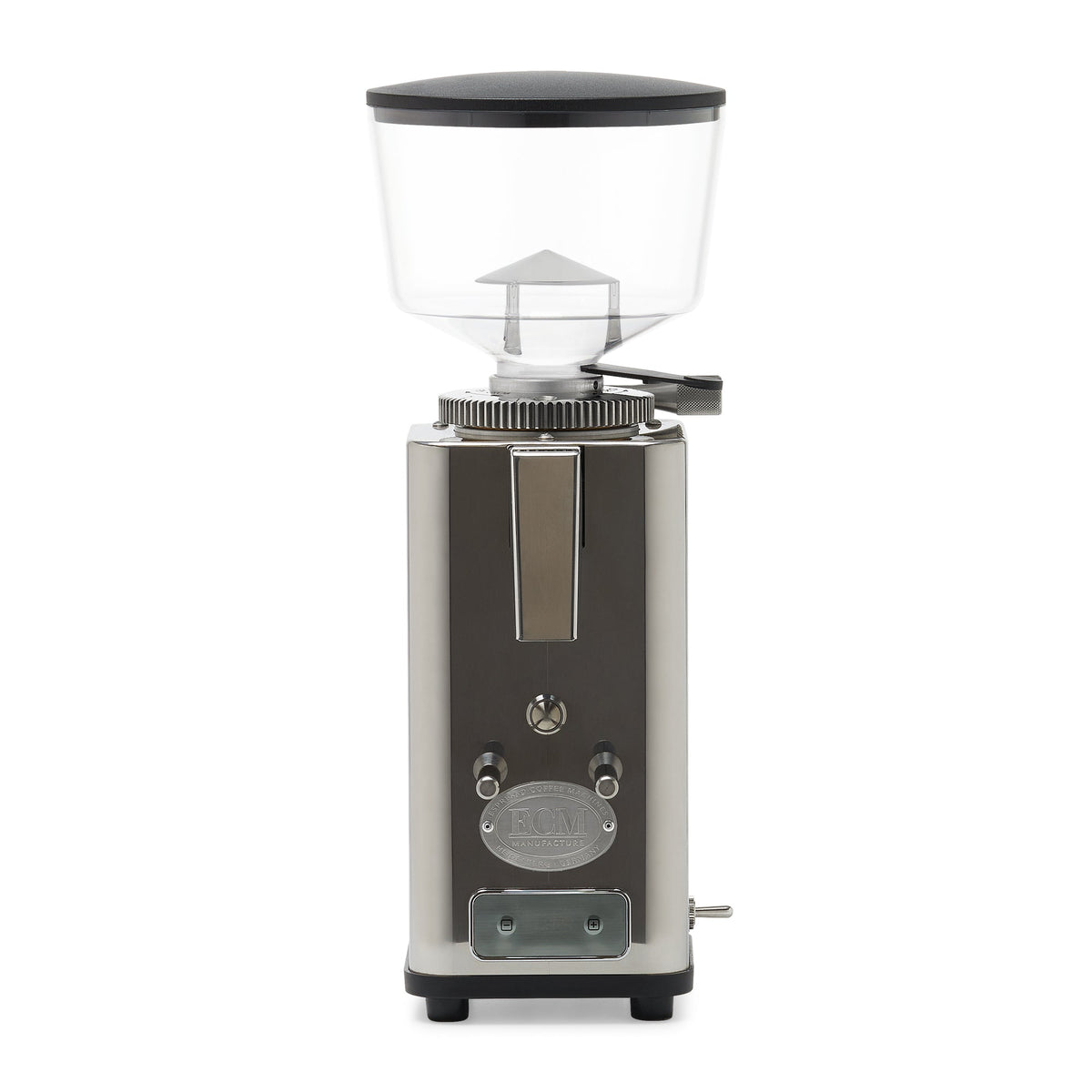 ECM S-Automatik 64 Espresso Grinder – Stainless with Gear / Original / No Accents