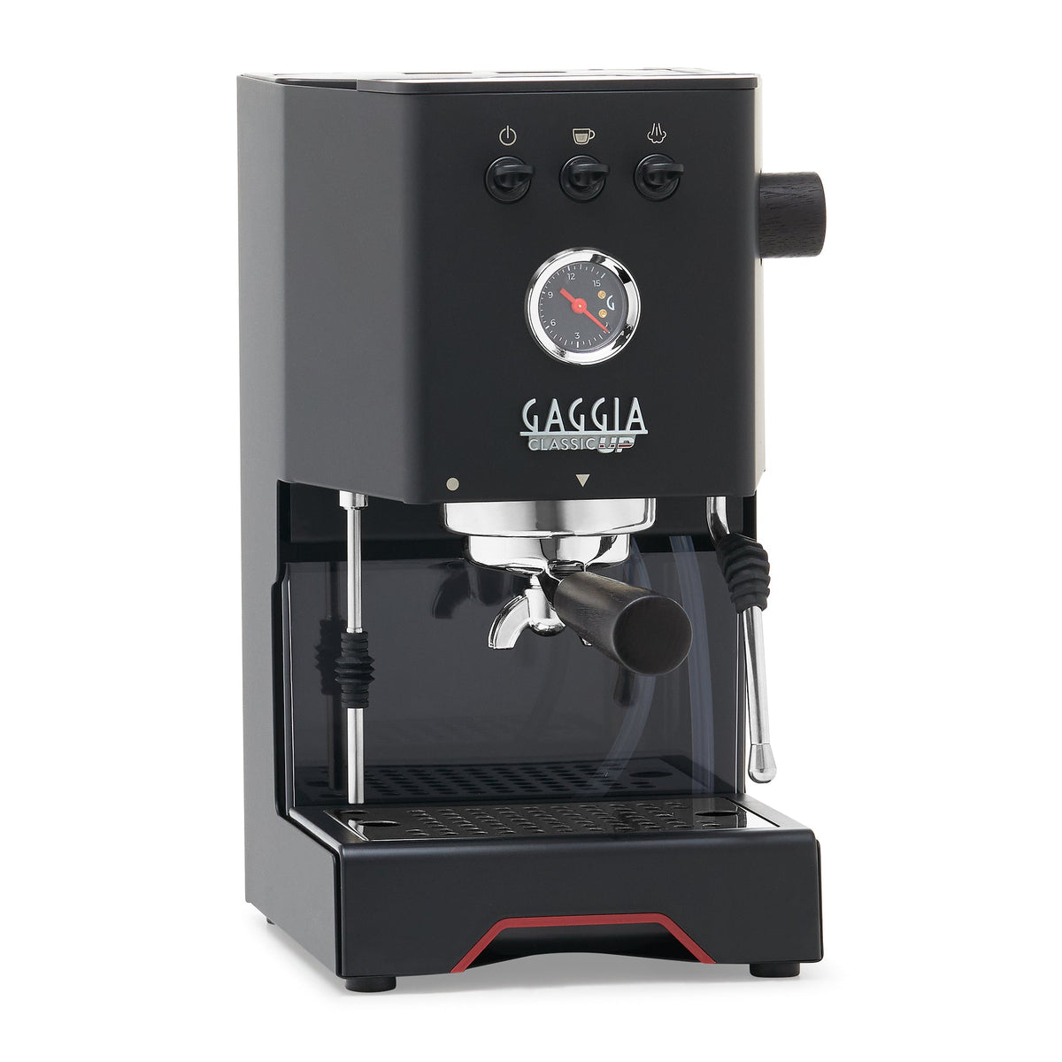Gaggia Classic Up Espresso Machine – Black / Blackened Oak