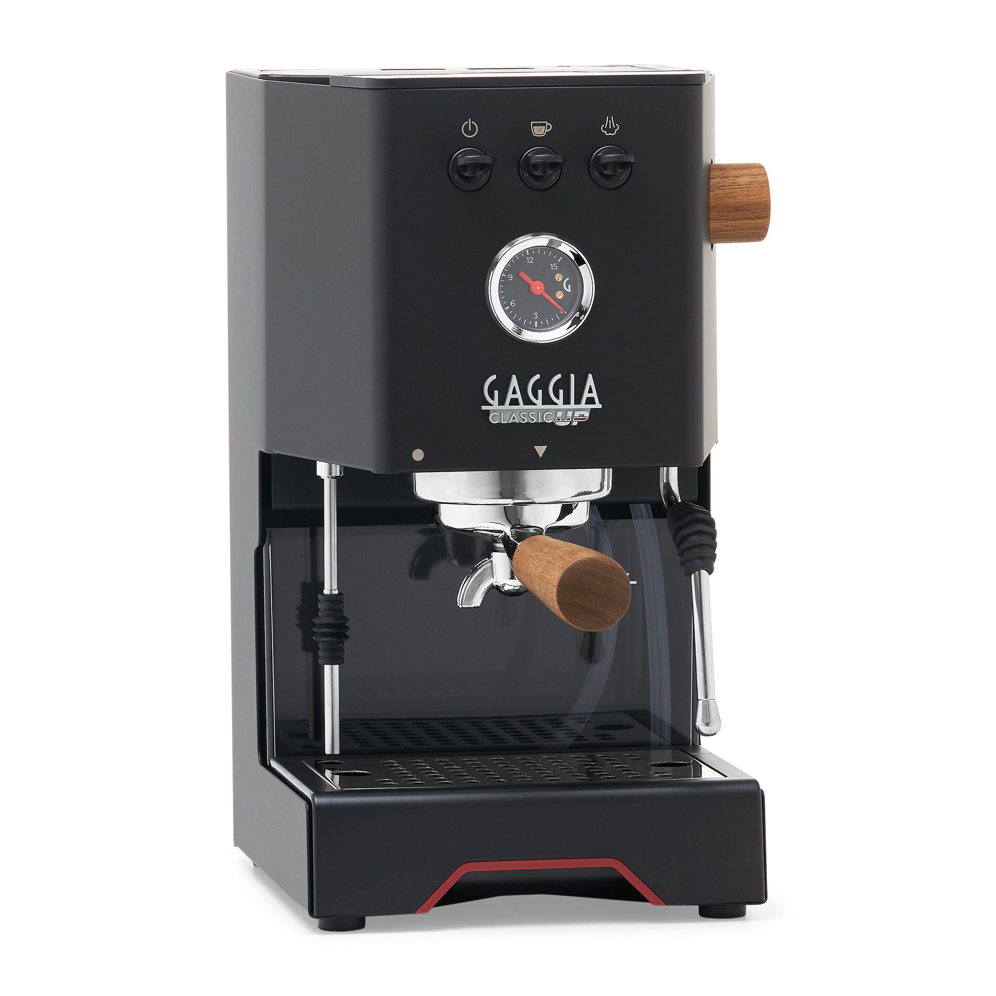 Gaggia Classic Up Espresso Machine – Black / Walnut