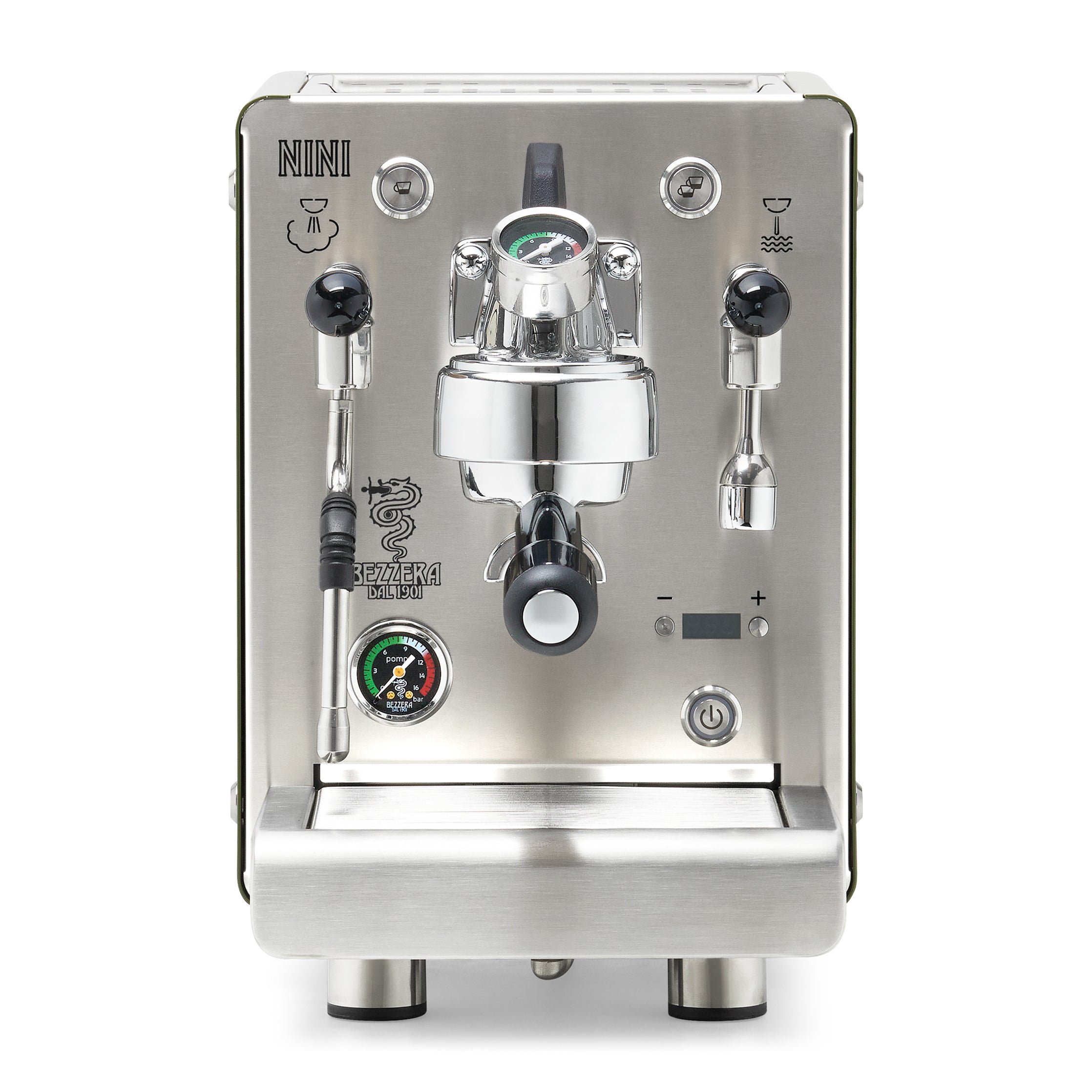 Bezzera NINI DE PID – Green / Flow Paddle / No Accents