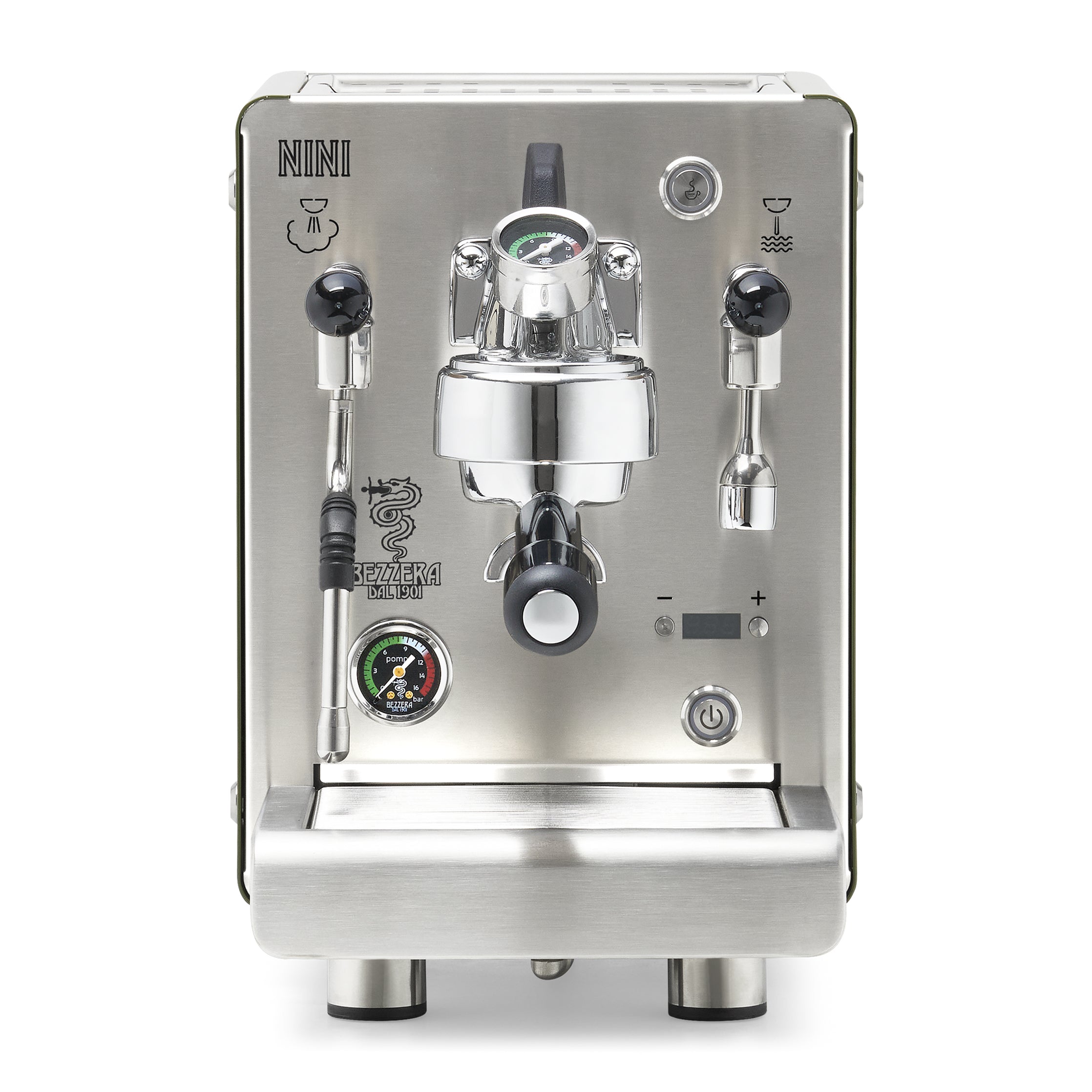 Bezzera NINI PM PID – Green / Flow Paddle / No Accents