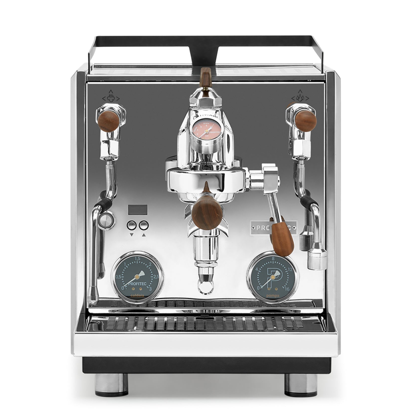 Profitec Drive Espresso Machine – Stainless Steel / Walnut