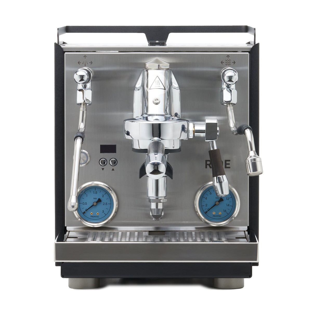 Profitec RIDE Espresso Machine – Joystick / Elegant Blackened Oak / No Flow Control