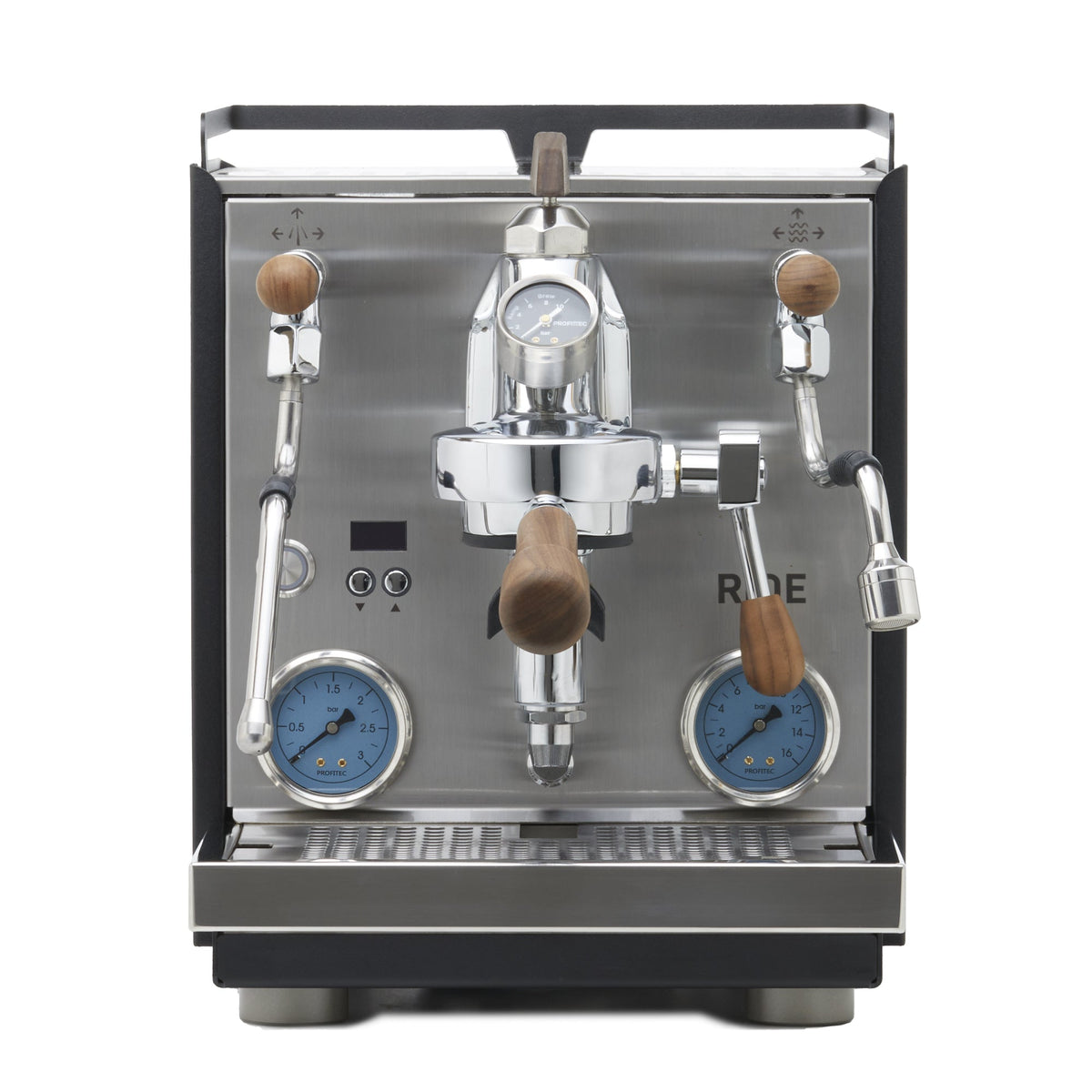 Profitec RIDE Espresso Machine – Joystick / Walnut / Flow Paddle