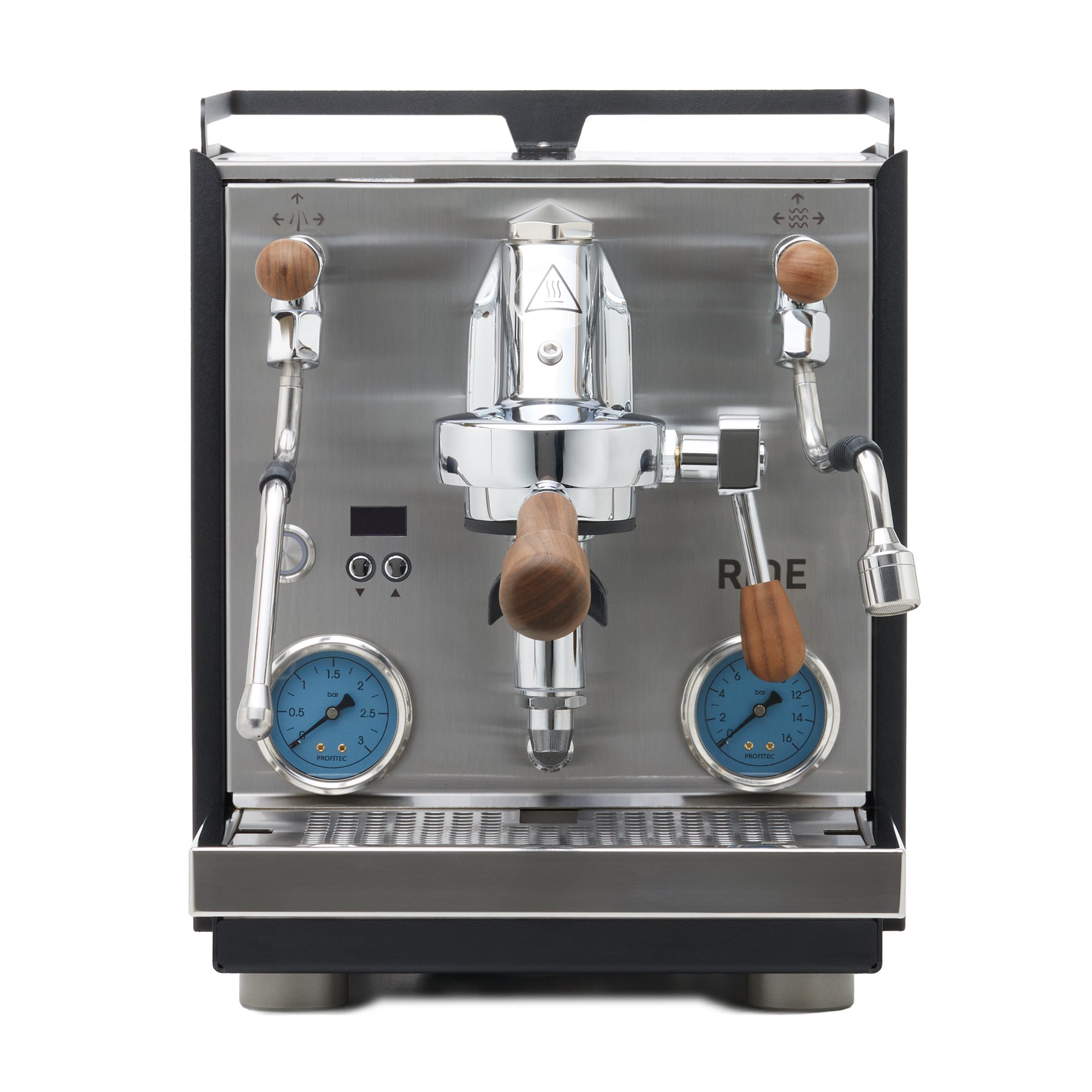 Profitec RIDE Espresso Machine – Joystick / Walnut / No Flow Control