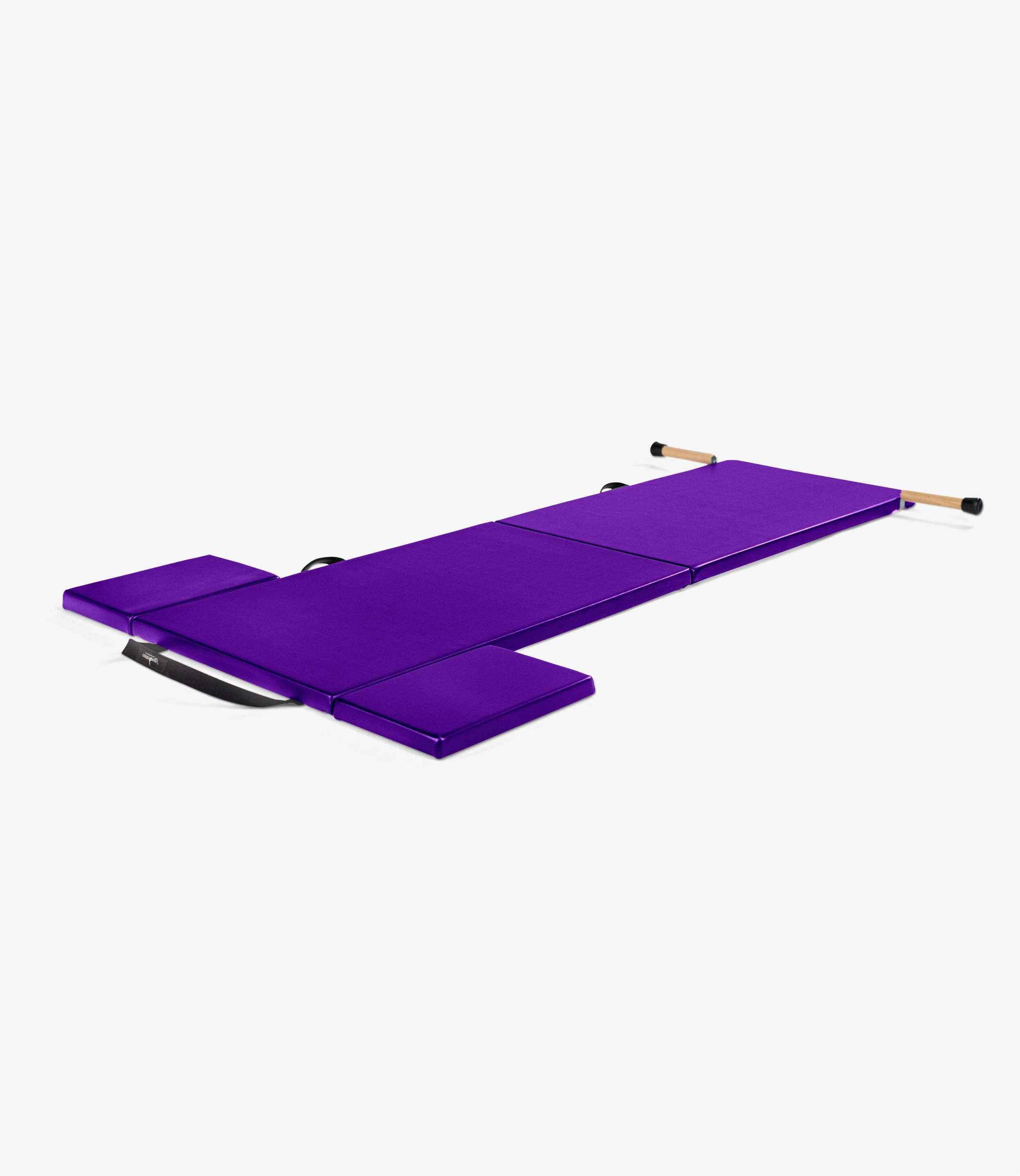 Folding Pilates Mat with Moon Boxes & Handles