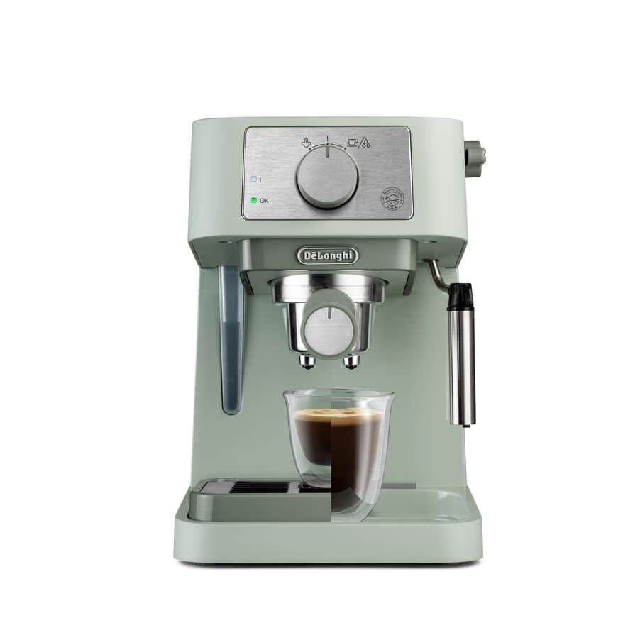 Delonghi EC260.GR Stilosa Traditional Barista Pump Manual Espresso Coffee Machine Green – image 2 of 4