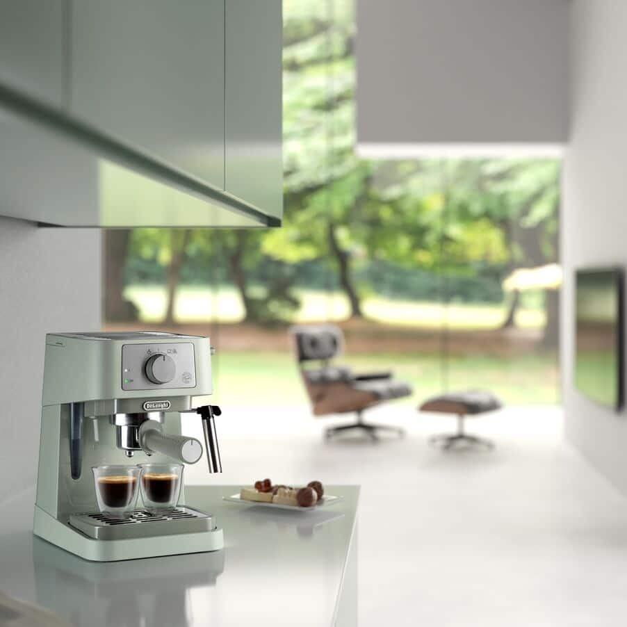 Delonghi EC260.GR Stilosa Traditional Barista Pump Manual Espresso Coffee Machine Green – image 4 of 4