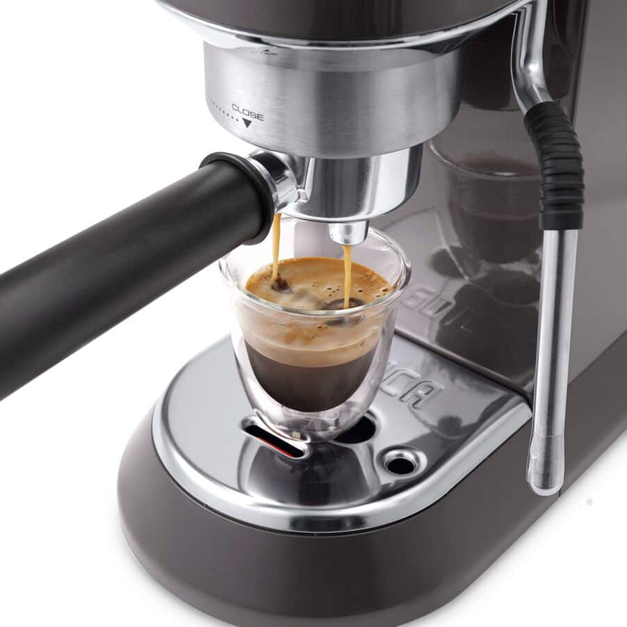Delonghi EC885.GY Dedica Arte Manual Espresso Coffee maker with Milk Frother - Grey – image 3 of 6