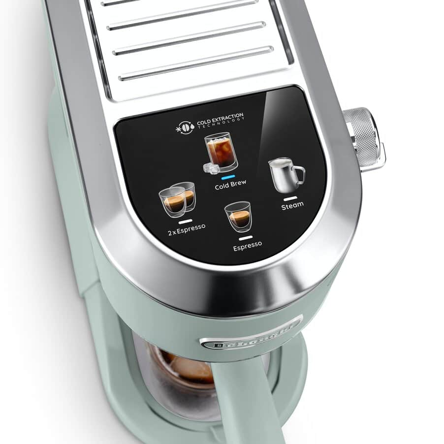 Delonghi EC890.GR Dedica Duo with Advanced Milk Steam Wand Manual Espresso Machine Green – image 4 of 8
